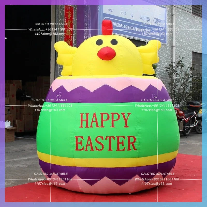 eggshell model for Easter party Inflatable Toys inflatable lucky chick out of  lovely blow up chick for advertising toys party