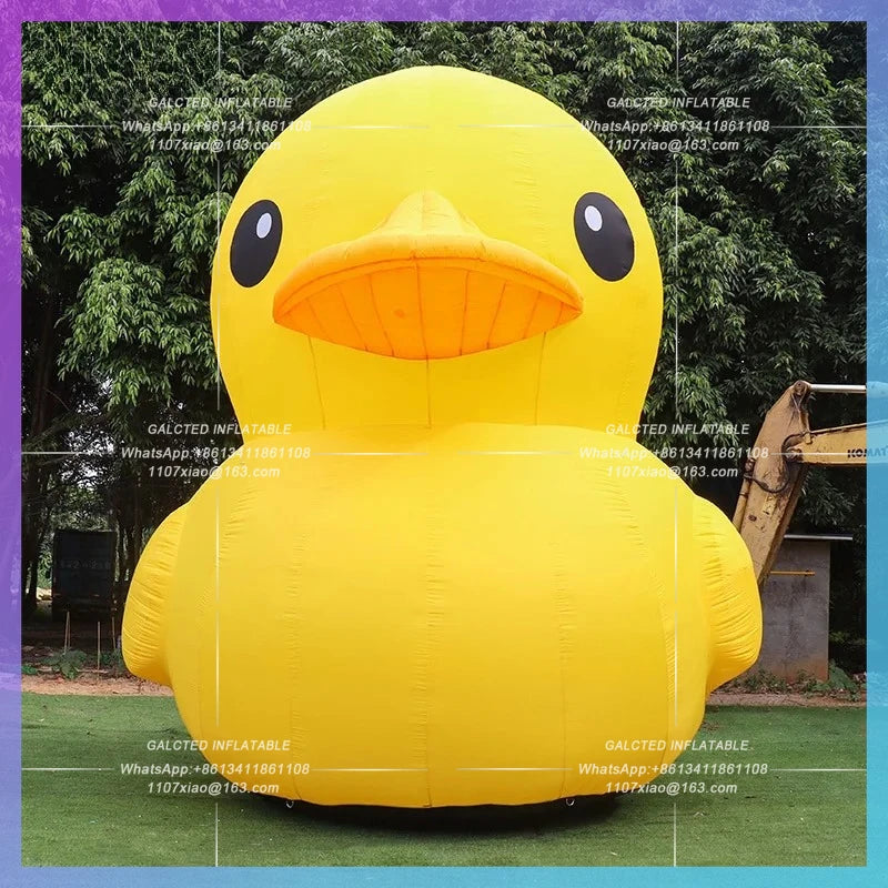 Costume Inflatable Cartoon  Inflatable Yellow Duck Toys Yellow Duck For Advertising Inflatable Toys