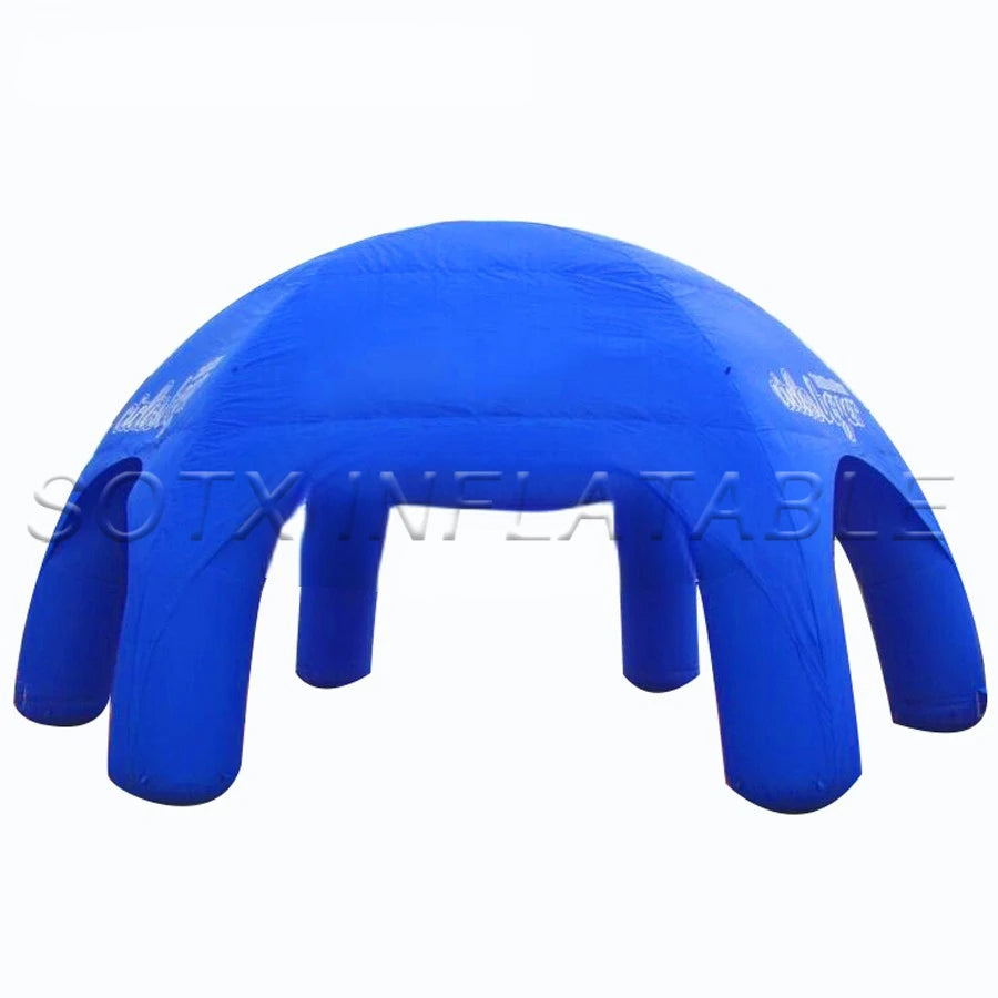 Shelters or Event Stations Huge Inflatable Spider Tent with 6 Legs Inflatable Tent Marquee Dome Tent for car