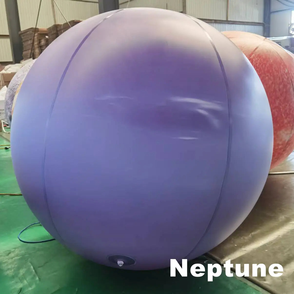 Giant LED Inflatable Solar System Planet Balloons Moon Earth Sun Jupiter Saturn Venus Mars for Party Event Stage Decoration
