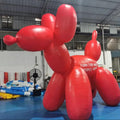 free print logo Wonderful Giant PVC Inflatable Purple Balloon Dog Model 2021 New design Lovely Inflatable dog with blower