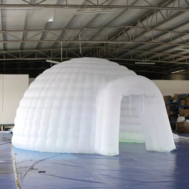 Wedding Party Event Inflatable Igloo Dome Tent Outdoor Inflatable Dome Tent with Blower and Remote Controller for Club