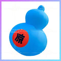 inflatable calabash blue  Outdoor decoration 4 meter huge cartoon drinking bottle herbal tea culture advertising