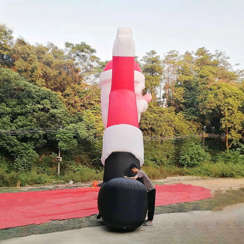Santa Arch Outdoor Adorable Inflatable Inflatable Christmas Man Decoration Arch Inflatable Christmas Toys For Celebrating