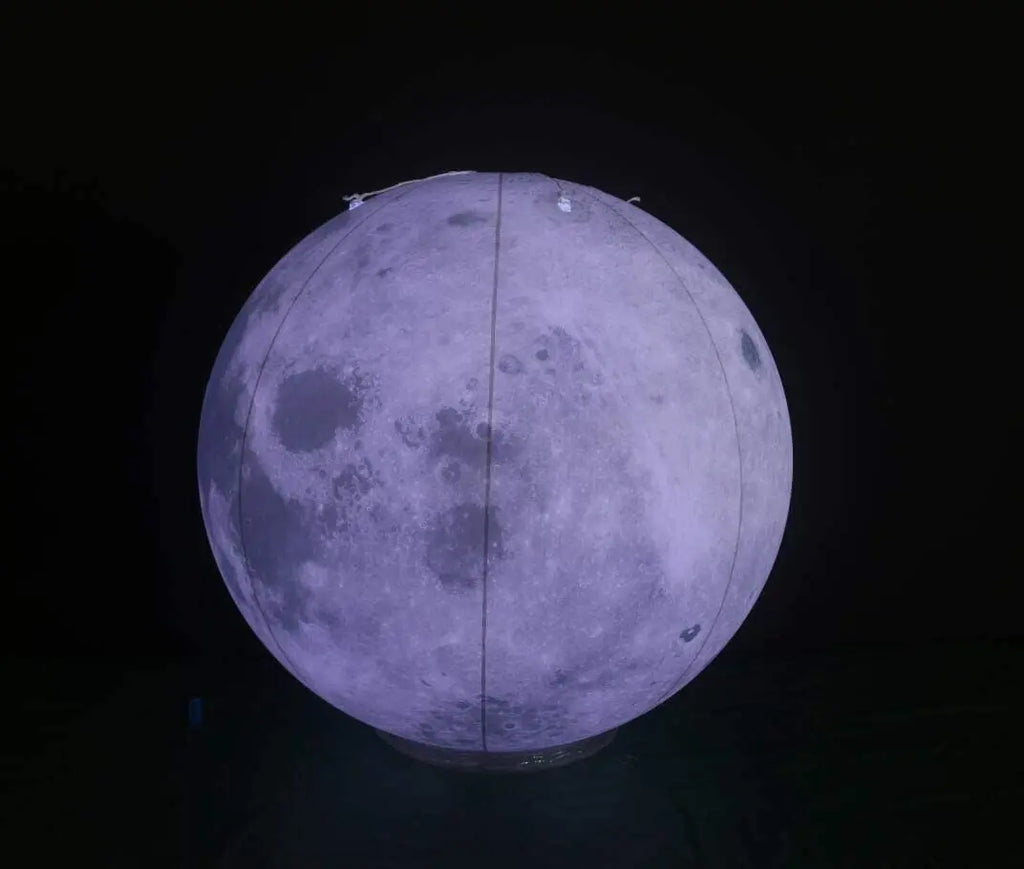 0.25mmPVC Large Inflatable Planets Solar System Inflatable Moon Planet Balloons for Educational Institution/Planetarium