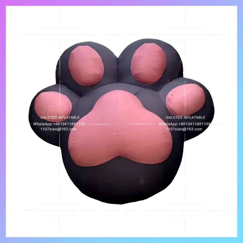 huge sole for advertising decoration Animal inflatable foot cat bear foots