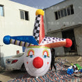 Giant Inflatable Halloween Masks - Skull, Clown, and Pumpkin Decorations for Nightclubs and Bars