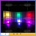 Inflatable Tent for Outdoor Decoration Free Shipping LED Lighting Inflatable Wallwith Free Blower Toys