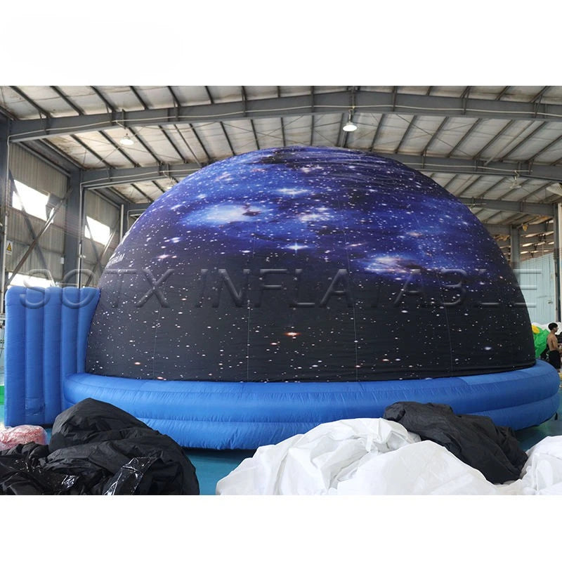 Kids School Teaching Inflatable Planetarium Dome Tent Starry Sky Inflatable Planetarium Projection Dome Tent for Cinema