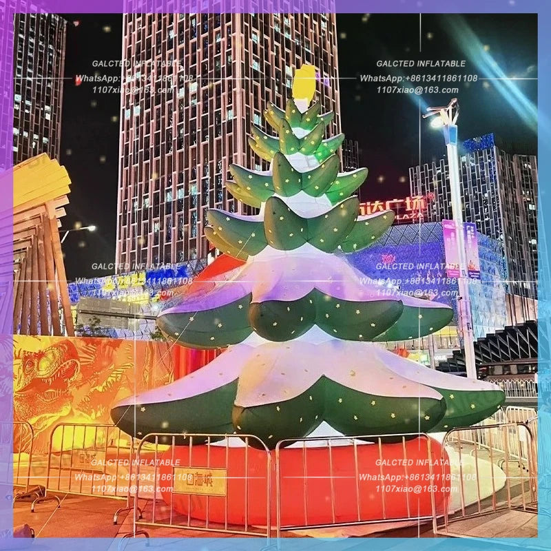 christmas tree green trees New year inflatable  for home shop store decoration