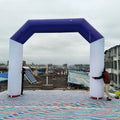 Event Supplier factory Customized start finish line arch balloon Inflatable sports Archway with free air fan by Athletic
