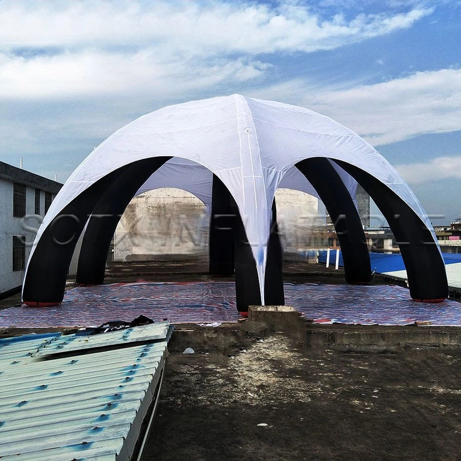 Spider Tent For Party Use 10m Diameter Portable Outdoor Inflatable Tent Inflatable Dome Tent With 6 Legs Inflatable