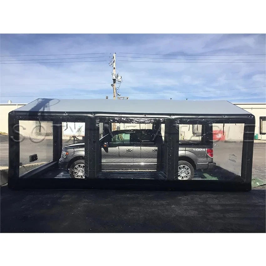 For Maintaining Inflatable Spray Booth Car Pvc Airtight Painting Car Garage Portable Cover Tent Drive In Carport Cabin With Pump
