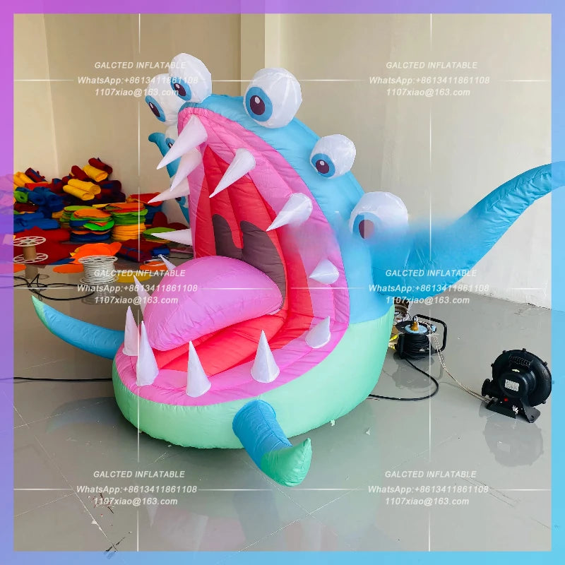 atmosphere activities mall  Amusement park bar KTV theme plaza decorated with inflatable little monster gas model