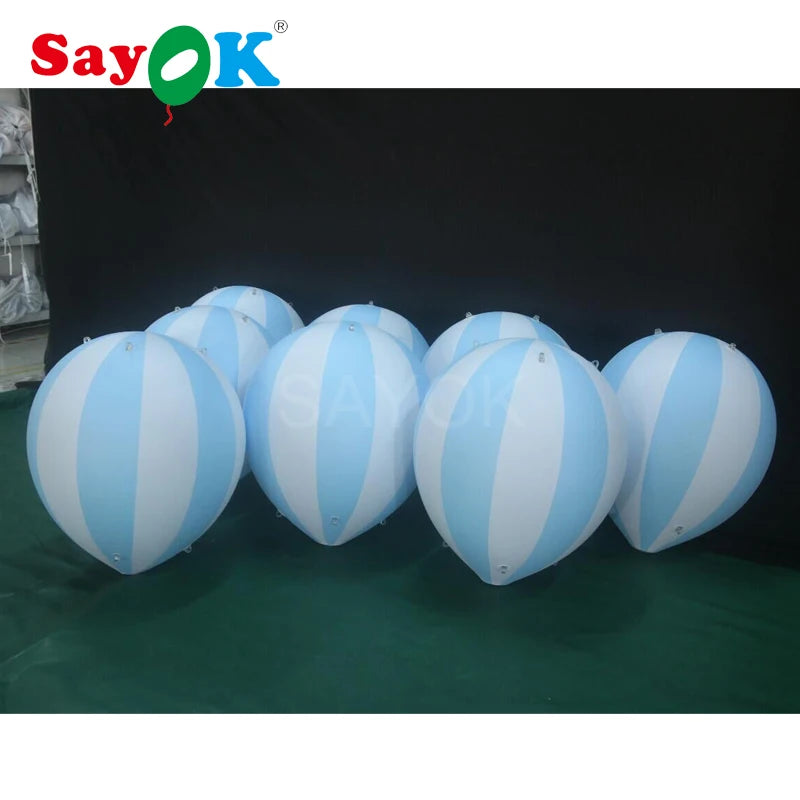 1.5m/61cm H PVC Customized Hanging Balloon Inflatable Baby Shower Balloons for Kids Birthday Baby Shower Party Decoration