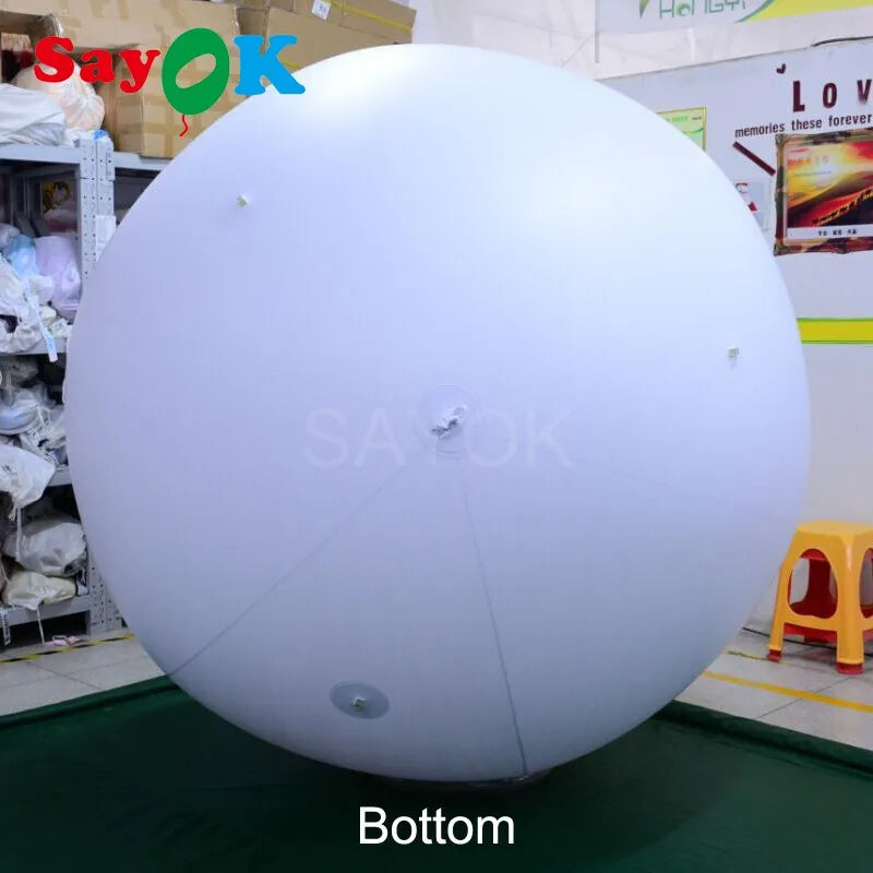 Giant Advertising Helium Balloon PVC Inflatable Balloon with Logo Print for Wedding Party Birthday Promotion Decoration
