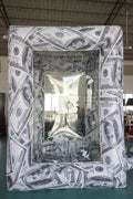 2pcs Inflatable Cash Money Grab Machines For Advertising without air blower