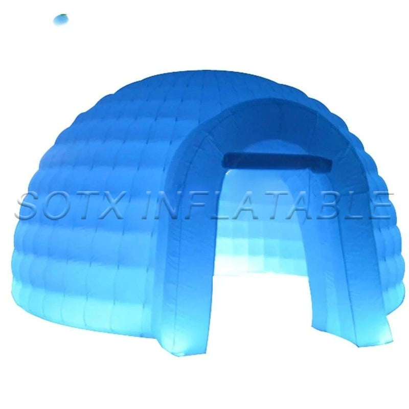 Wedding Party Event Inflatable Igloo Dome Tent Outdoor Inflatable Dome Tent with Blower and Remote Controller for Club