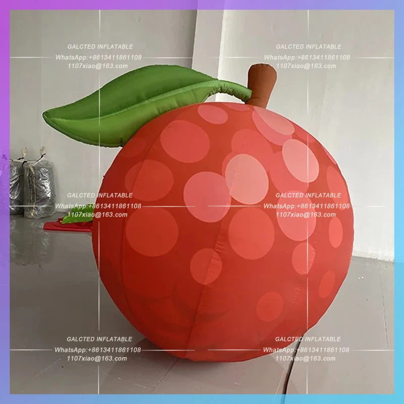 Myrica rubra lychee air model Inflatable simulation fruit farm outdoor activity bazaar bar interactive lighting arrangement