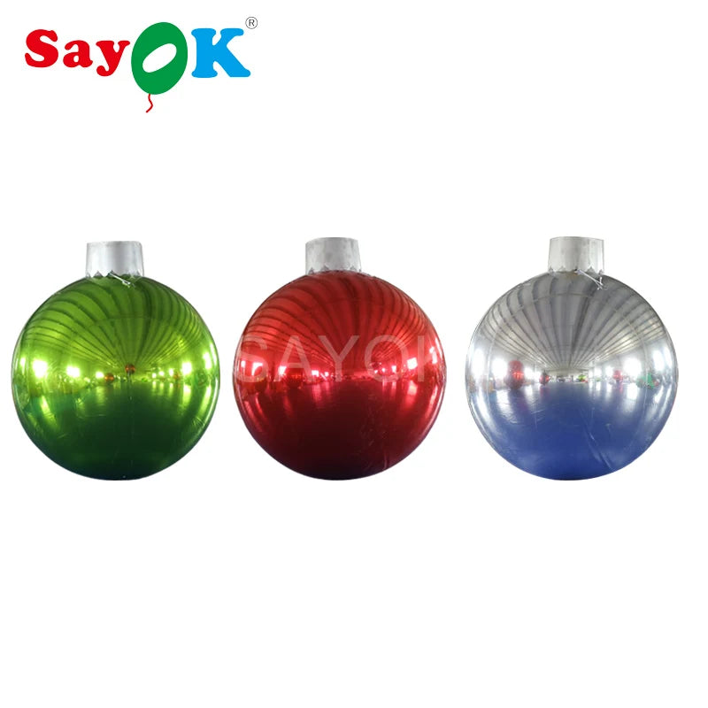 Large PVC Inflatable Mirror Ball with Hat Inflatable Mirror Balloons for Party Show Commercial Advertising Decoration
