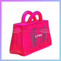 handbag Pink Bag Lady Bao tote bag Inflatable cartoon simulation bag air mold enterprise logo custom city landmark photo