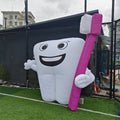 inflatable tooth mold balloon popular large Oxford cloth Inflatable tooth mold with logo promotional