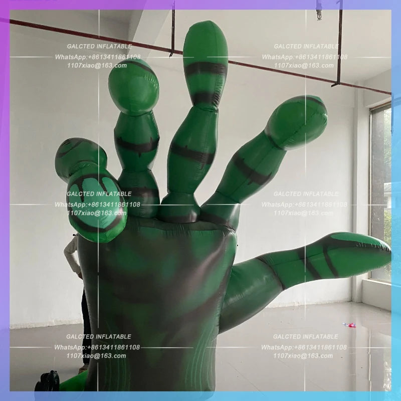inflatable horror Ghost Hand Model Halloween Mall Bar atmosphere interactive props ghost