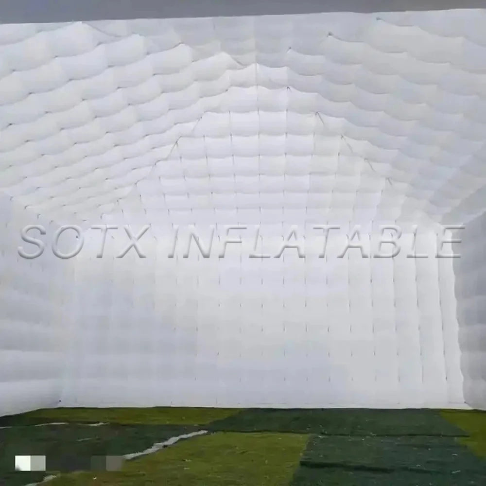 Event With Air Led Lighting Inflatable Cube Tent Inflatable Cube Building Nightclub Party Bar Tent Night Club For Disco Wedding
