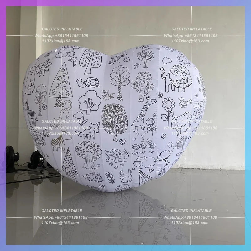 proposal confession wedding romantic Inflatable Graffiti DIY LOVE model atmosphere coloring interactive lighting props