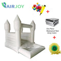 with ball pit 8x10ft kids ballpit jumping bounce castle inflatable toddler white bouncy house pink jumper