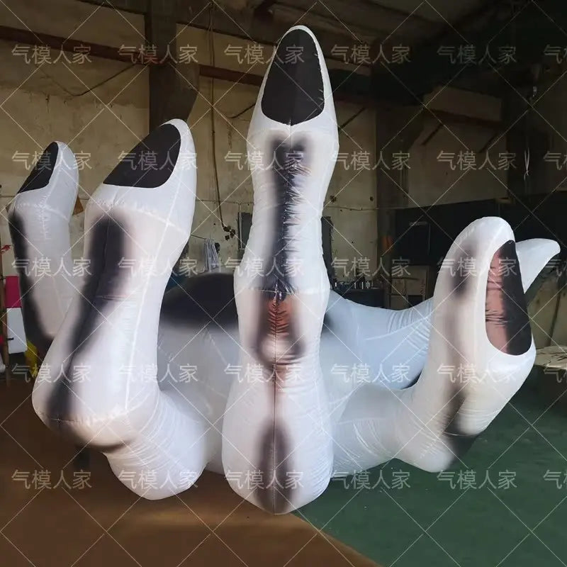 Inflatable Halloween Hand Prop - Realistic Decor for Bars, Nightclubs, and Haunted Houses, Perfect for Festive Atmosphere