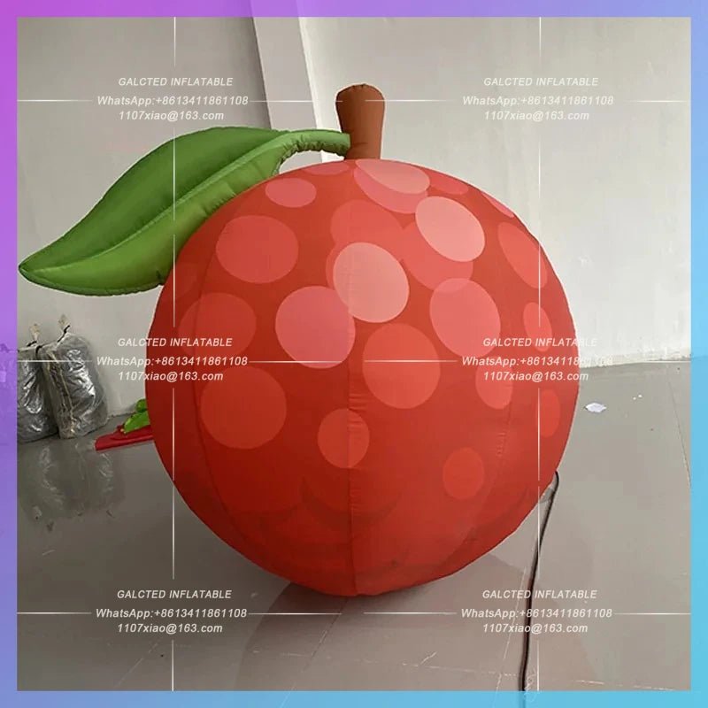Myrica rubra lychee air model Inflatable simulation fruit farm outdoor activity bazaar bar interactive lighting arrangement