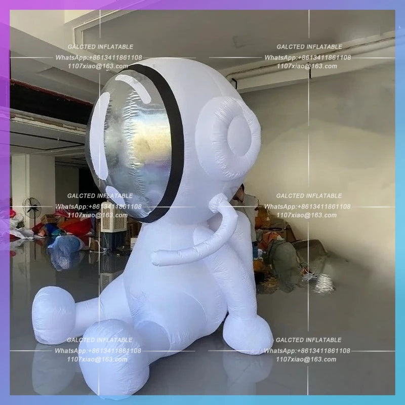 inflatable white astronaut portable inflatable huge astronaut character