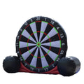 Sport Game Party 5mH PVC Inflatable Soccer Darts Board Giant Inflatable Football Darts Dartboard Games with Footballs for