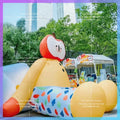 lying flat festival Apple Festival Inflatable cartoon apple popular model festival life market drain creative advertising