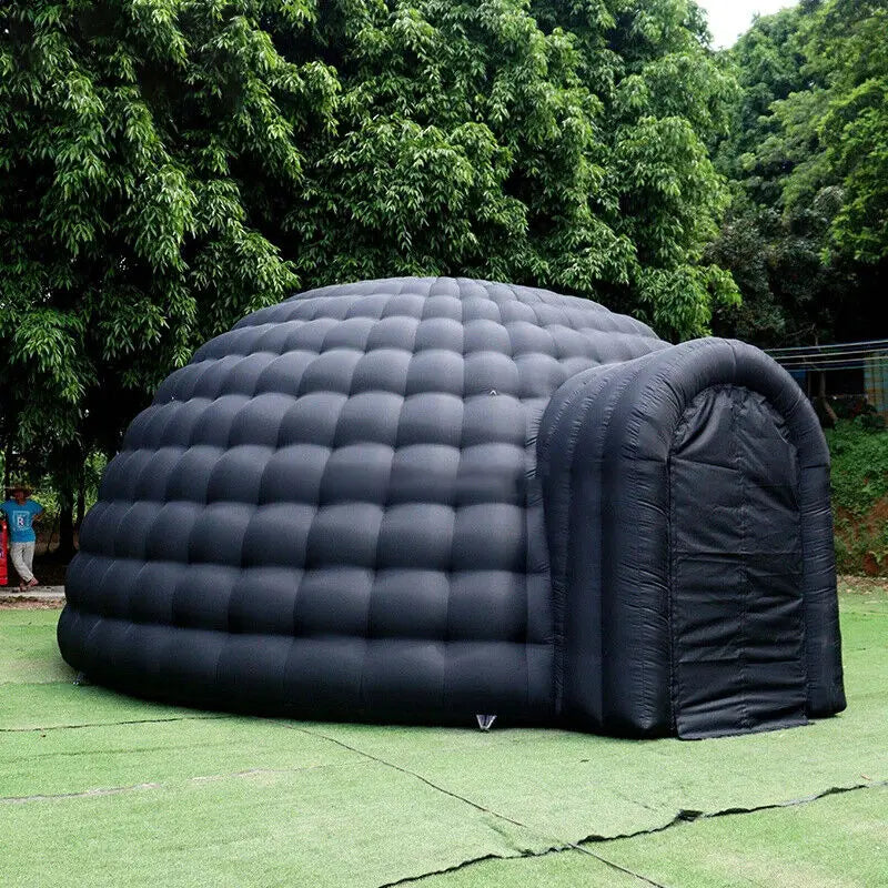 Party Event Camping Decor 6m Dia.Giant Inflatable Igloo Dome Tent with Blower Inflatable Dome Tent for Club Wedding