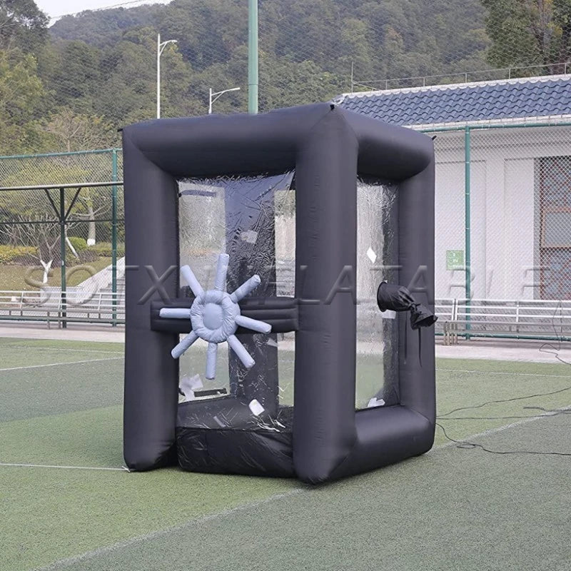 Promotion Advertising Inflatable Cash Grabber Quick Inflated Money Grabber Money Grabbing Pavilion for Business Event