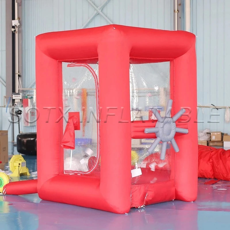 Promotion Advertising Inflatable Cash Grabber Quick Inflated Money Grabber Money Grabbing Pavilion for Business Event