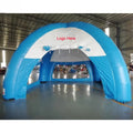 For Trade Show Airtight Pvc Waterproof Advertising Inflatable Spider Tent Gazebo Arch Dome Event Station With Walls 4 Logos Free