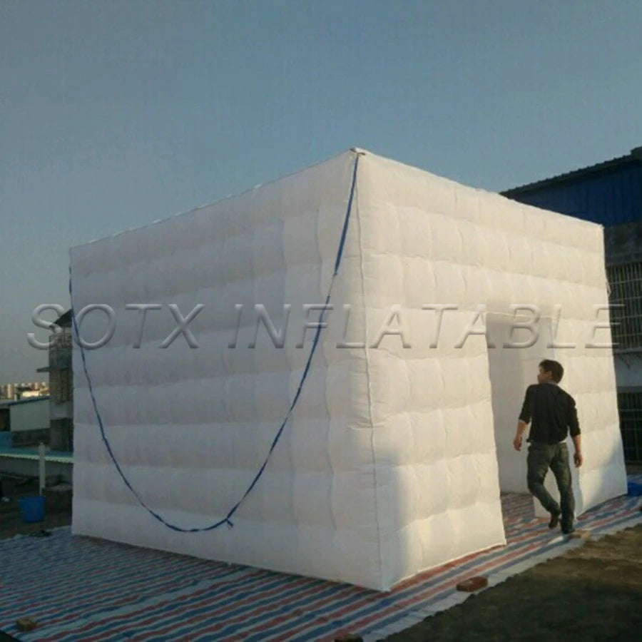 Business/Private Use Portable Inflatable Air Cube Tent Fancy Inflatable Tent House for Event