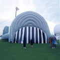 tent for sports events new design inflatable giant shark/whale dome tent/inflatable igloo dome
