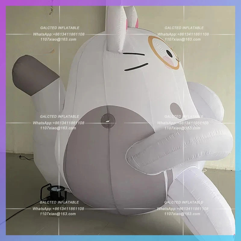 lucky cat milk cow cat air model Cartoon inflatable cute lucky animal cute pet festival fair to attract the atmosphere