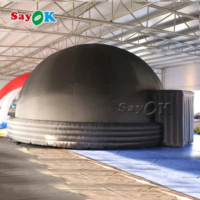 Giant Inflatable Planetarium Projection Dome Planetarium Dome Tent With Floor Mat For Outdoor School Teaching Planetarium