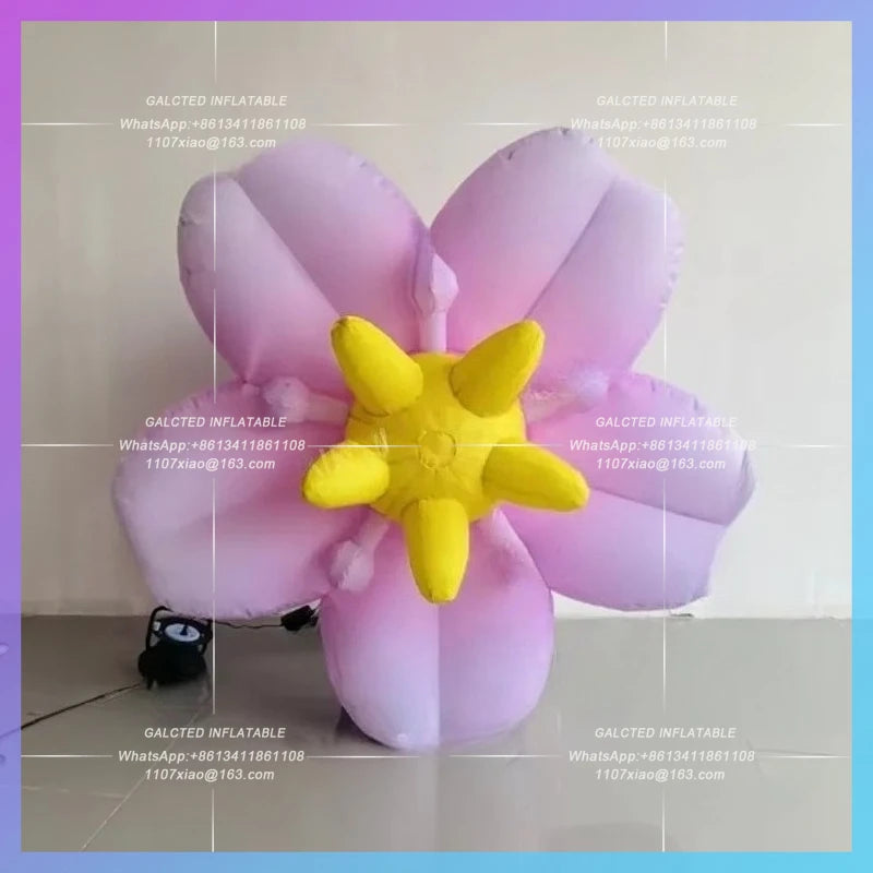 theme activity outdoor building Flower fair inflatable cherry blossom coffee shop art gallery decoration prop