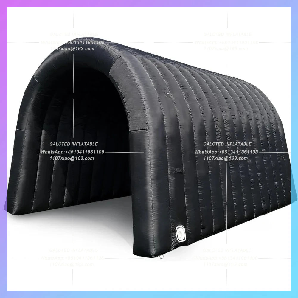 Inflatable Sports Tunnel Entrance Blow up inflatable tunnel tent Versatile Football with Blower for Business Advertising Parties