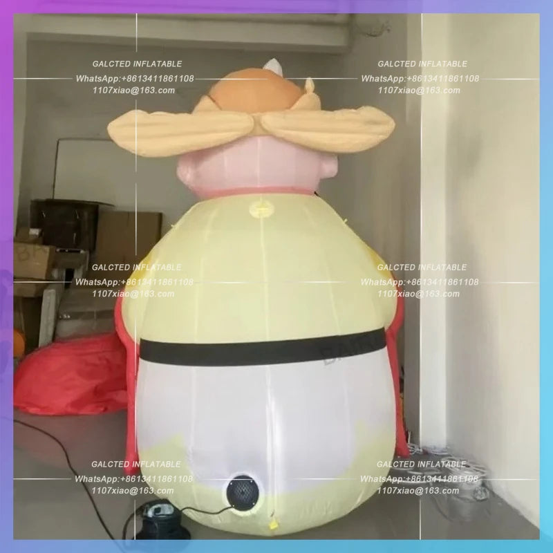 inflatable god of wealth chinese year Chinatown new year festival  hometown lucky cartoon man for spring activity decoration