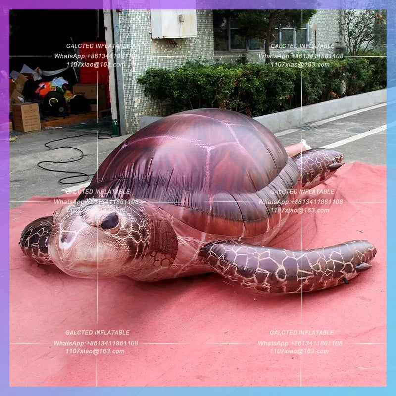 Inflatable Walrus / Shark Balloons / Ocean Theme Inflatable Sea Turtle for Decoration /  Inflatable Marine Life - Toys