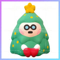 new year decoration music party prop White led light cartoon christmas tree green cartoon man