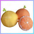 orange lemon pear Giant inflatable fruit model for fresh fruit market decoration prop
