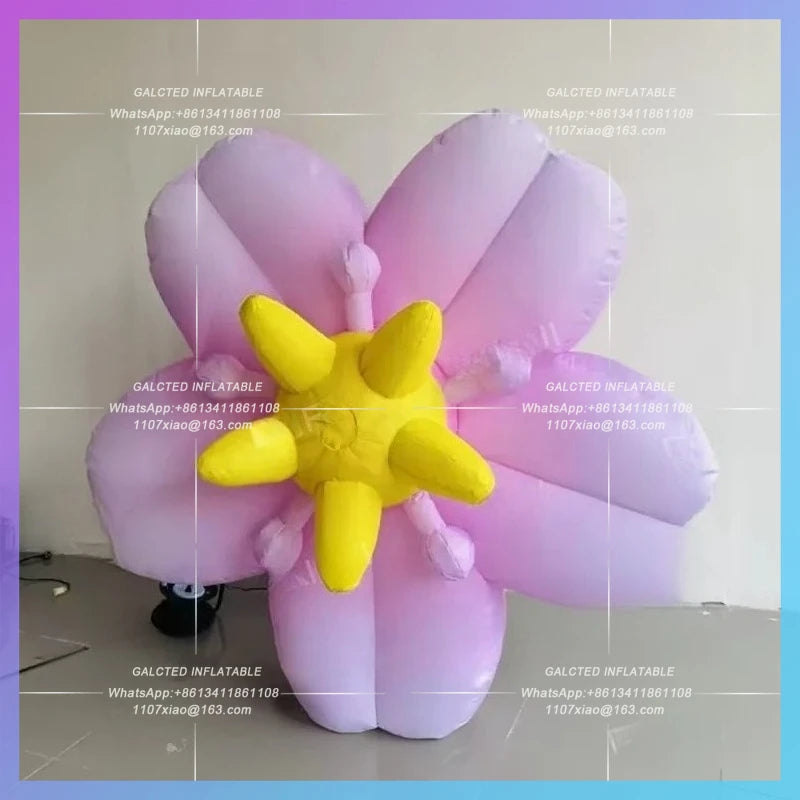 theme activity outdoor building Flower fair inflatable cherry blossom coffee shop art gallery decoration prop